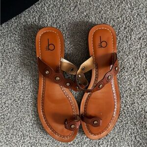 Bakers Tan and Brown Sandals